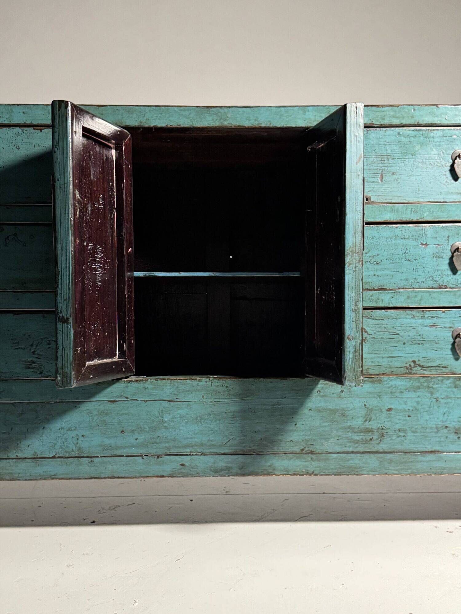 Chinese blue sideboard
