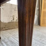 Solid oak farmhouse table 185cm