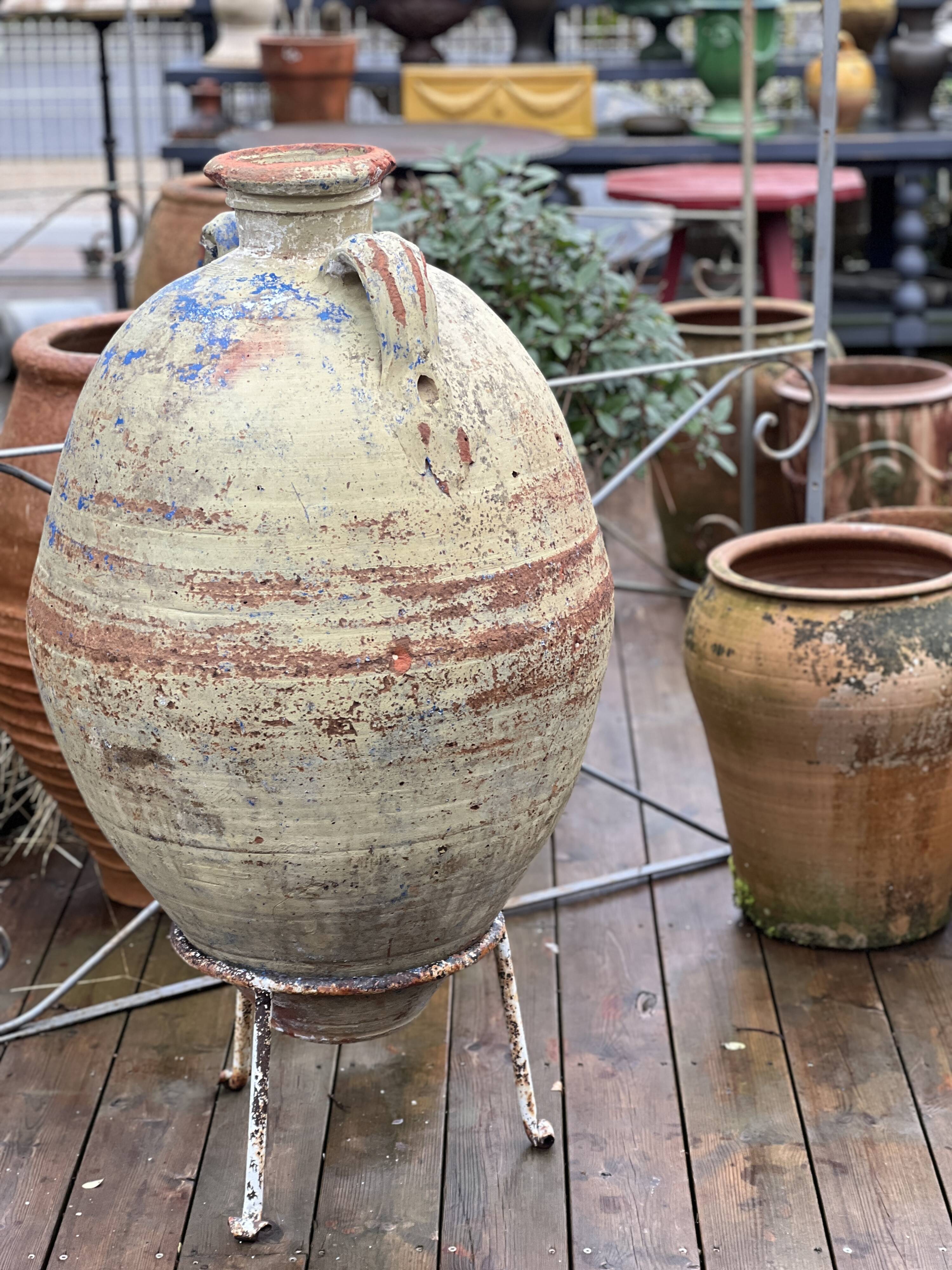 Terracotta amphora