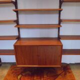 Danish modular library furniture by Poul Cadovius from the 60s