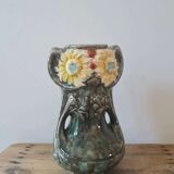 Art Nouveau slurry vase