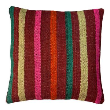 Housse de coussin en Kilim turc vintage 40x40cm