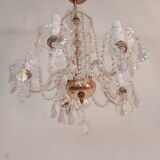 Stamped chandelier