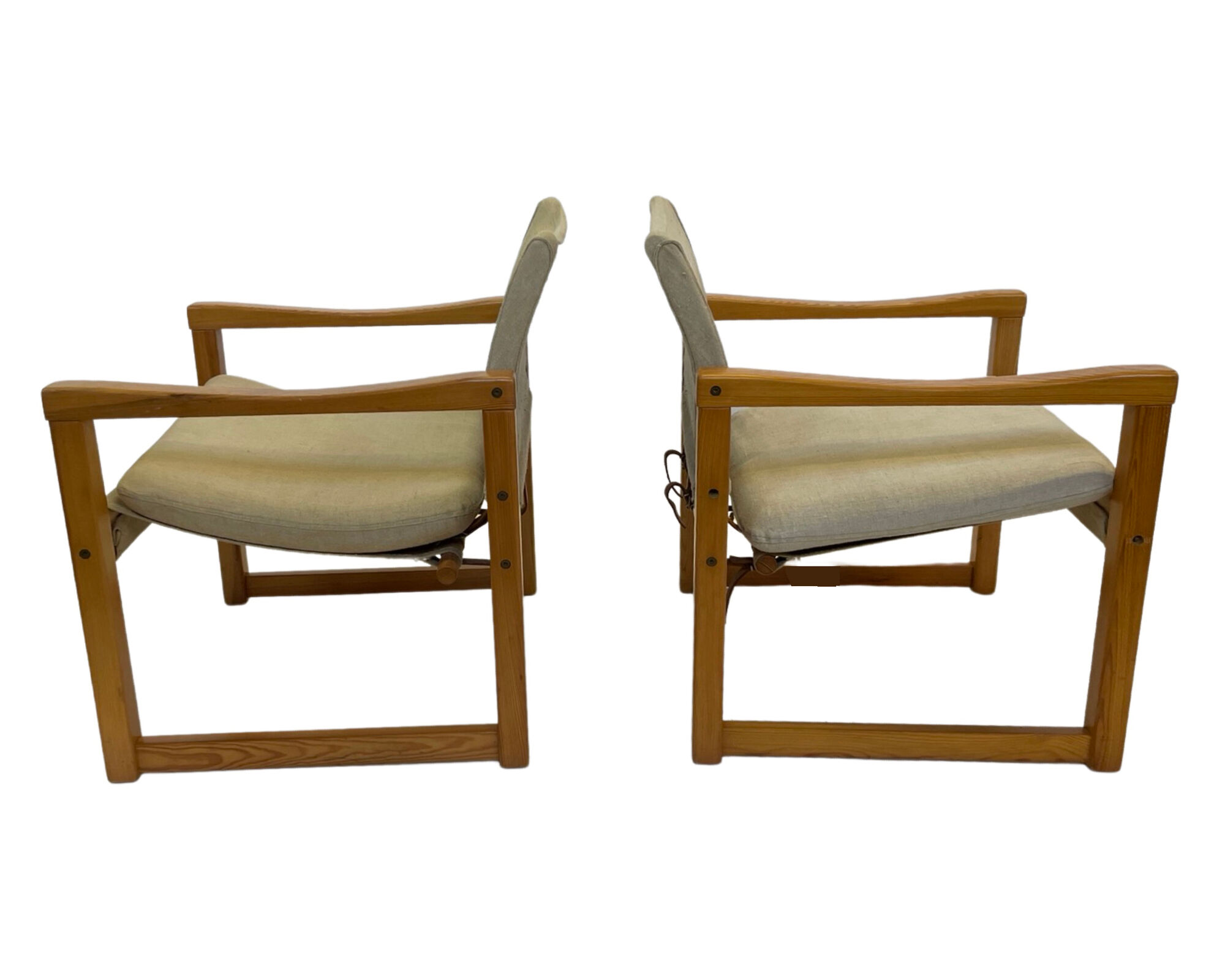Lot de 2 x Karin Mobring - Ikea - Chaise - Chaise safari modèle Diana