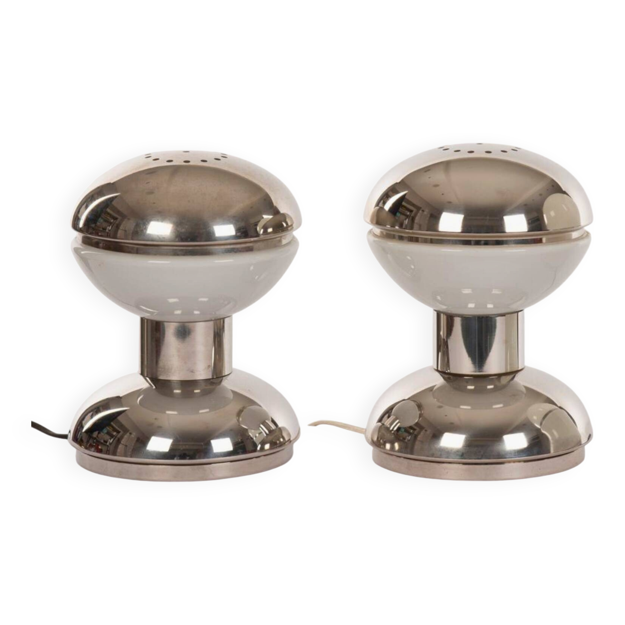 Pair of Diabolo table lamps – Goffredo Reggiani – Italy, 1970s