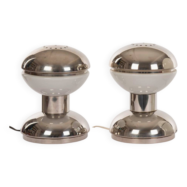 Paire de lampes de table Diabolo – Goffredo Reggiani – Italie, années 1970 — Beyit