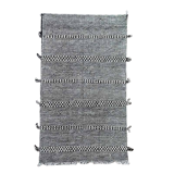 Berber carpet black zanafi 150x250 cm