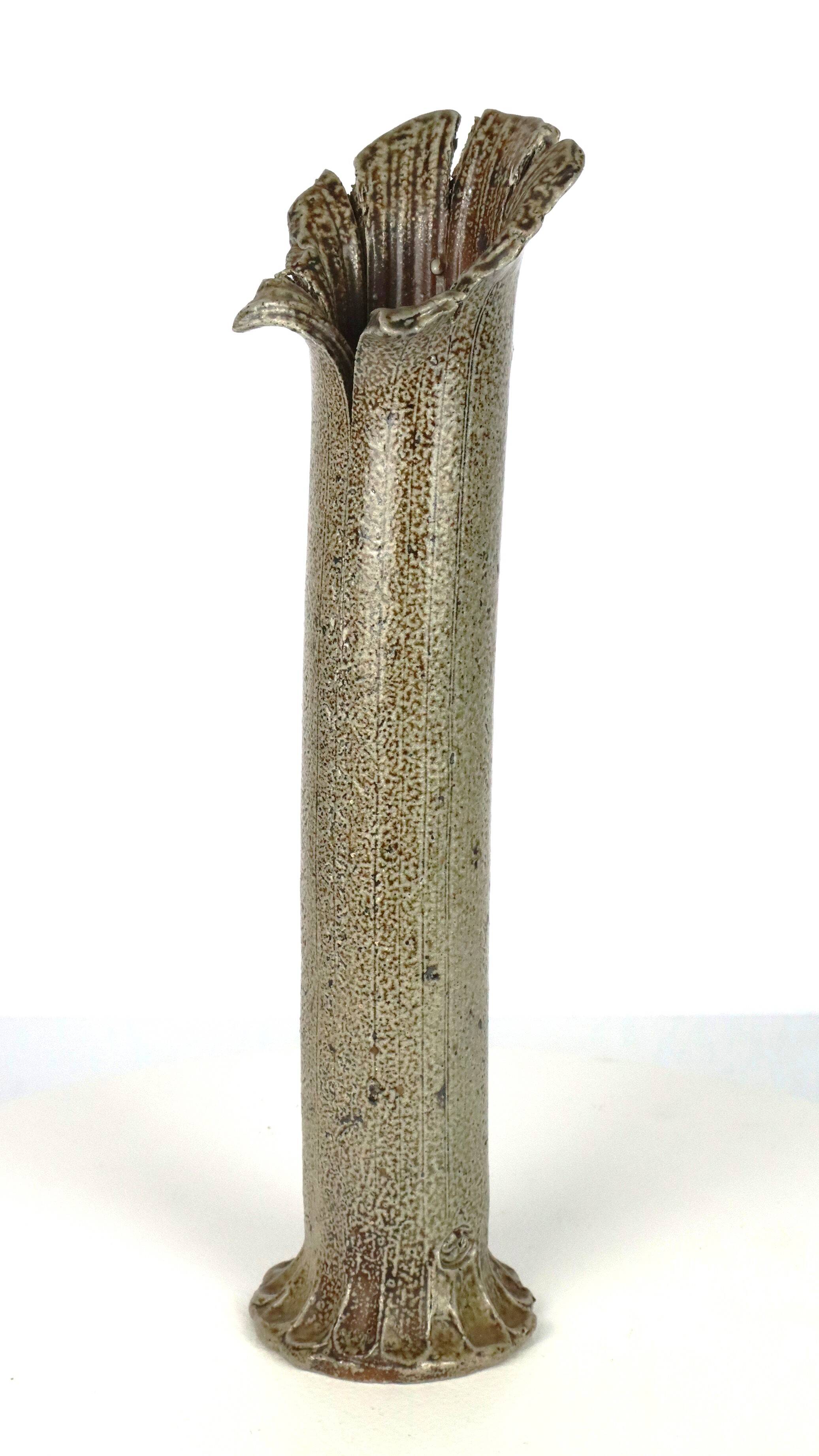 Vase by Gustave Tiffoche in stoneware 1960