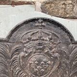 Fireplace plate
