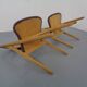 CH 29 Sawbuck Chairs in Oak and Wool by Hans J. Wegner for Carl Hansen & Son, 1950s, Set of 2