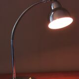 Chrome articulated vintage desk lamp