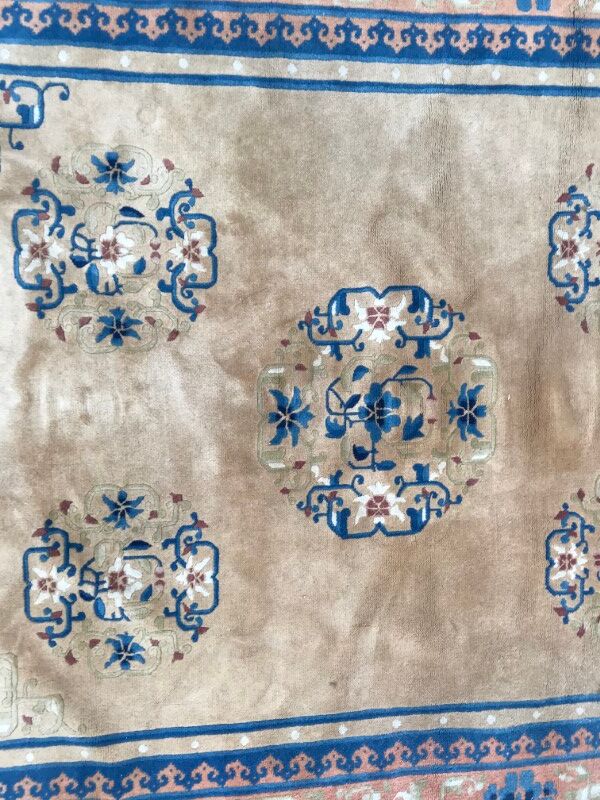 Carpet old chinese beijing  142 x 206 cm