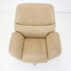Large Scandinavian Adjustable Leather Armchair by Peem, 1970s, Finland