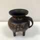 Ancient Chinese bronze tripod vase