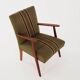 Fauteuil en teck, années 1960, design danois, fabrication : Danemark