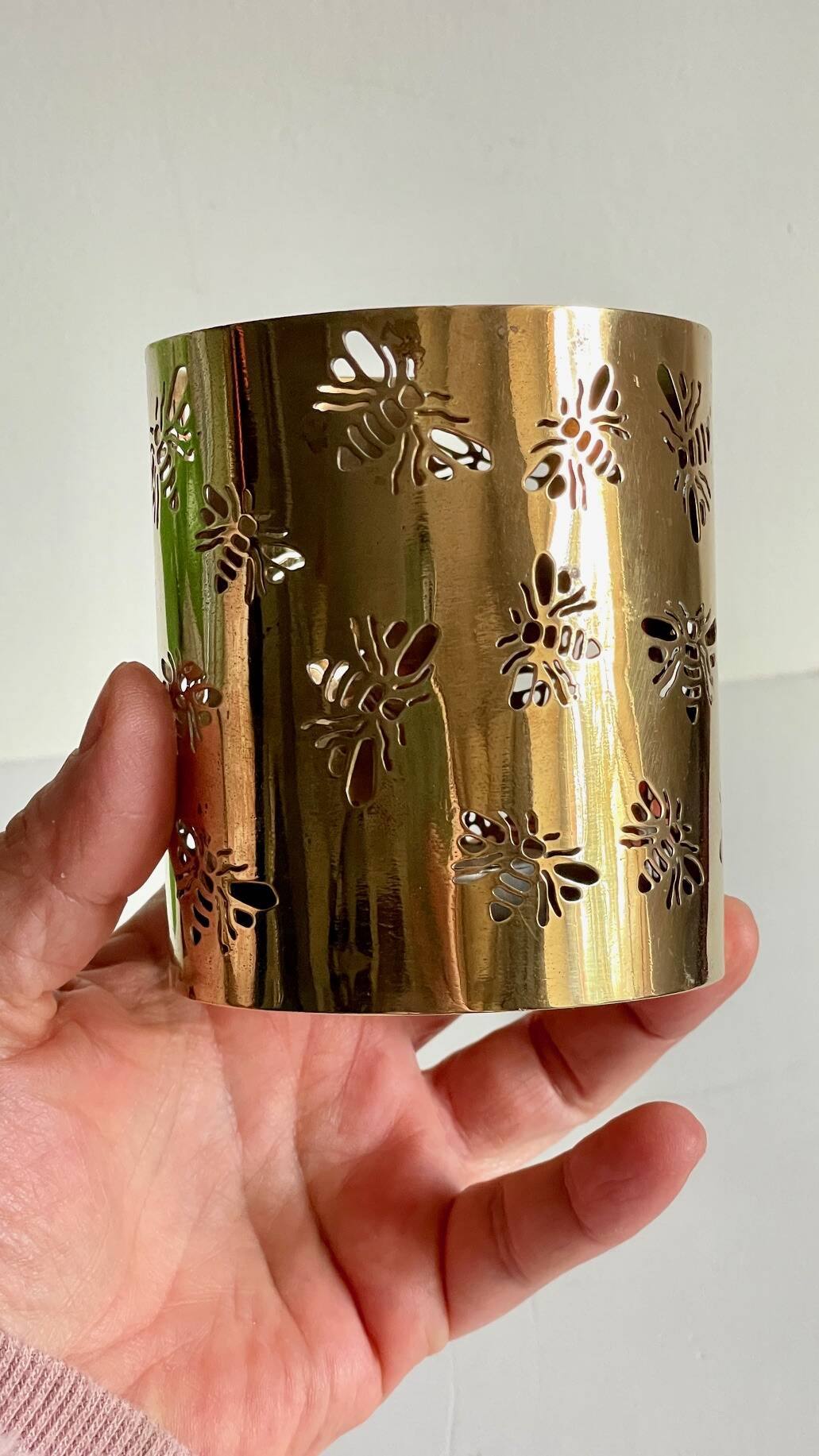 BEE PHOTOPHORE BRASS