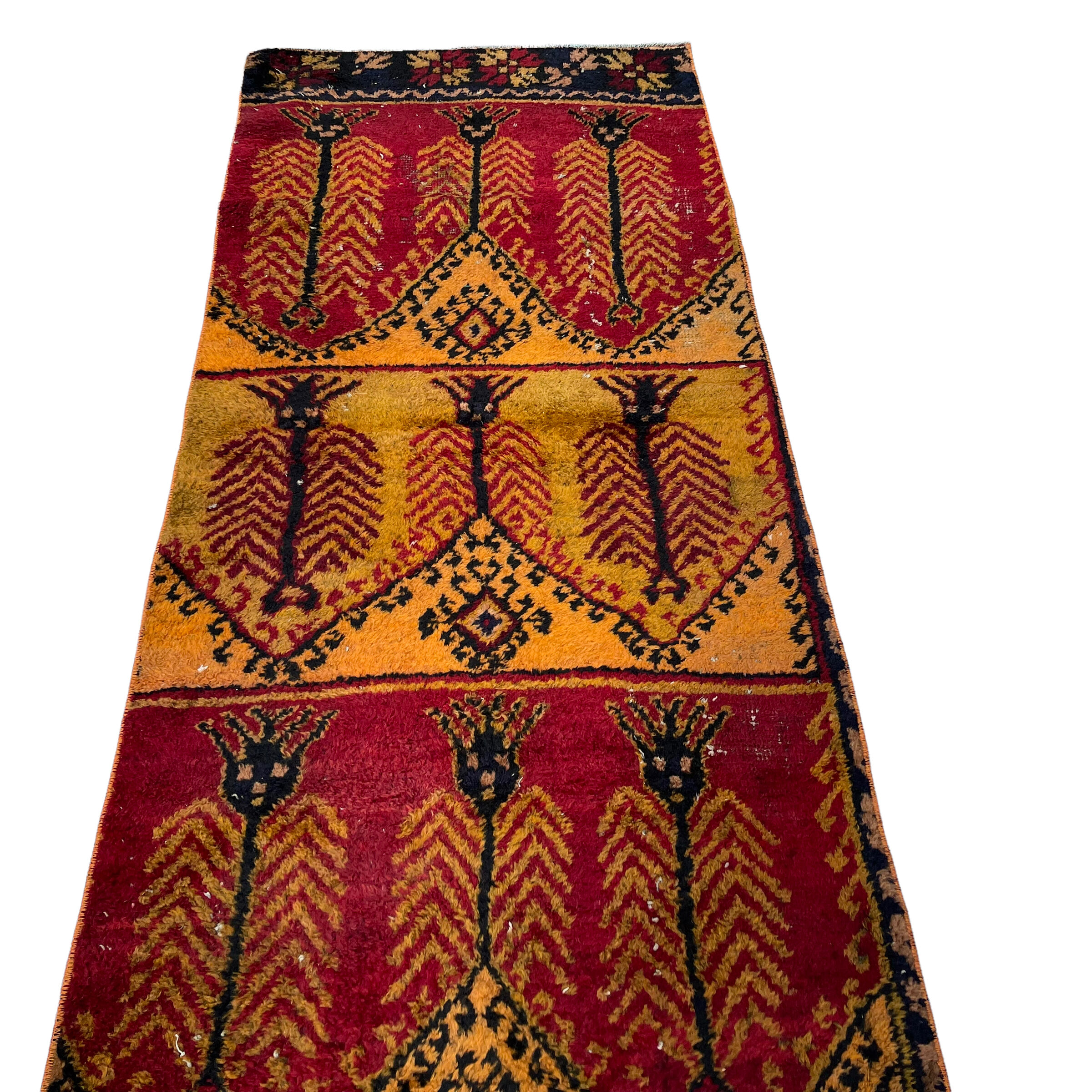 Vintage turkish rug runner, 320 x 90 cm