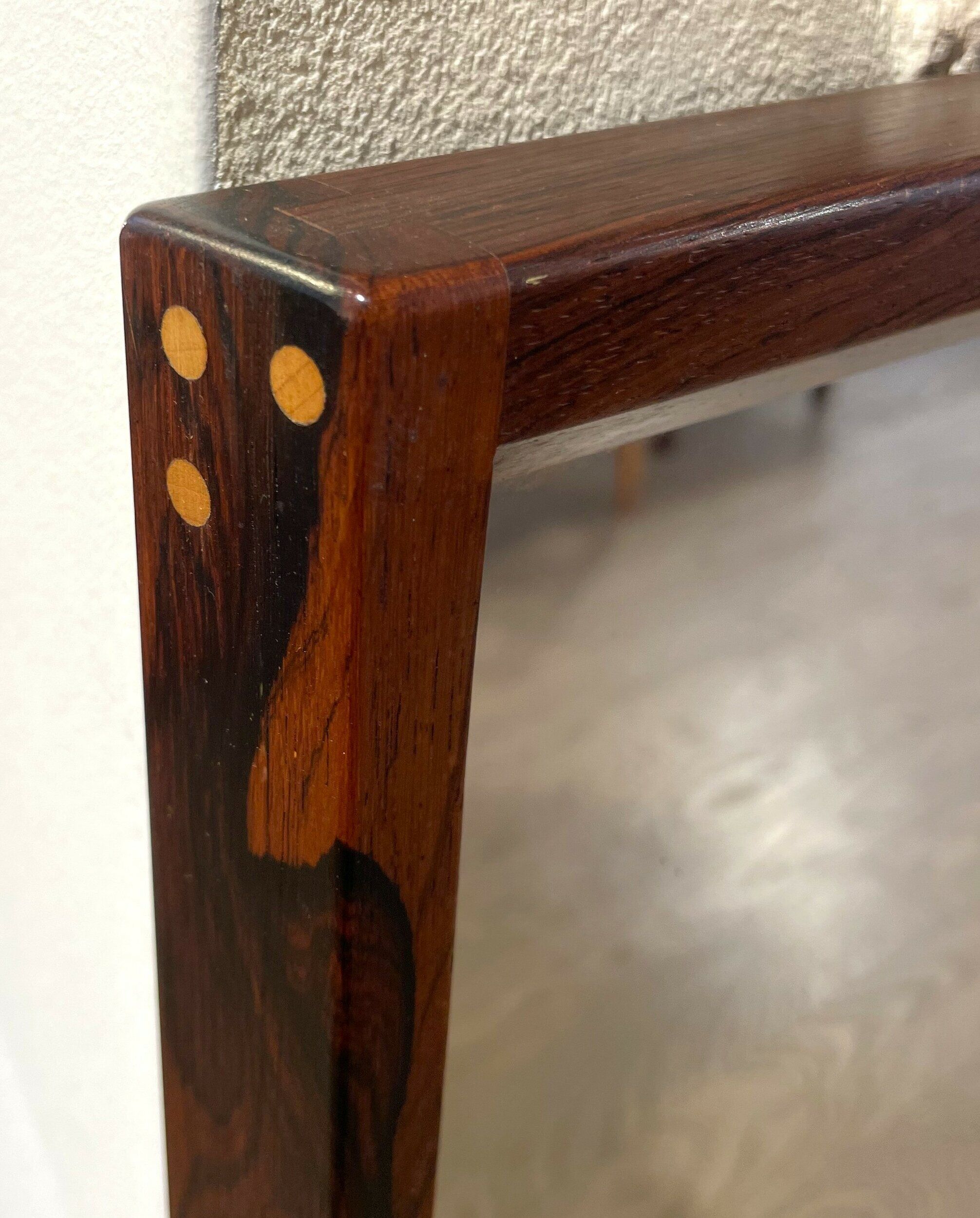 Mirror model 146 in rosewood by Kai Kristiansen