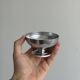 6 stainless steel metal cups