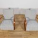Model H-269 Lounge Chairs by Jindřich Halabala for UP Závody, 1950s, Czecho