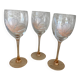 Lot de 2 verres à pied Luminarc , verrerie d'Arques