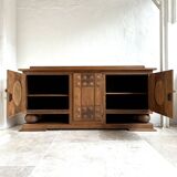 Art deco cabinet by charles dudouyt