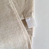 Linen towel reserves blue PB monogram red