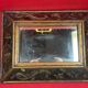 Old Italian mirror, eglomise glass in pareclose, recent central mirror