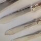 5 butter knives in silver metal Mappin & Webb