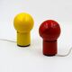 Paire de lampes Space Age italiennes Gagiplast en plastique années 70