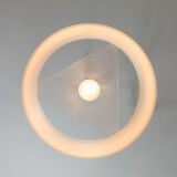 Italian vintage plexiglass pendant lamp, 80s
