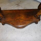 Console in mahogany of the 19th