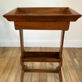 Bedside table / side cabinet in oak late nineteenth century