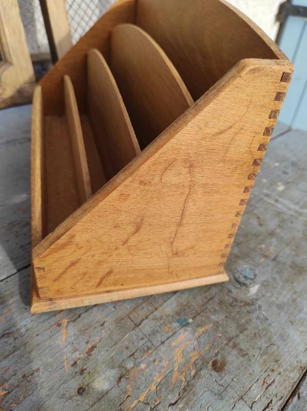 Wooden letter sorter mail box