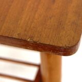 Scandinavian mahogany side table, Sweden, 1950s