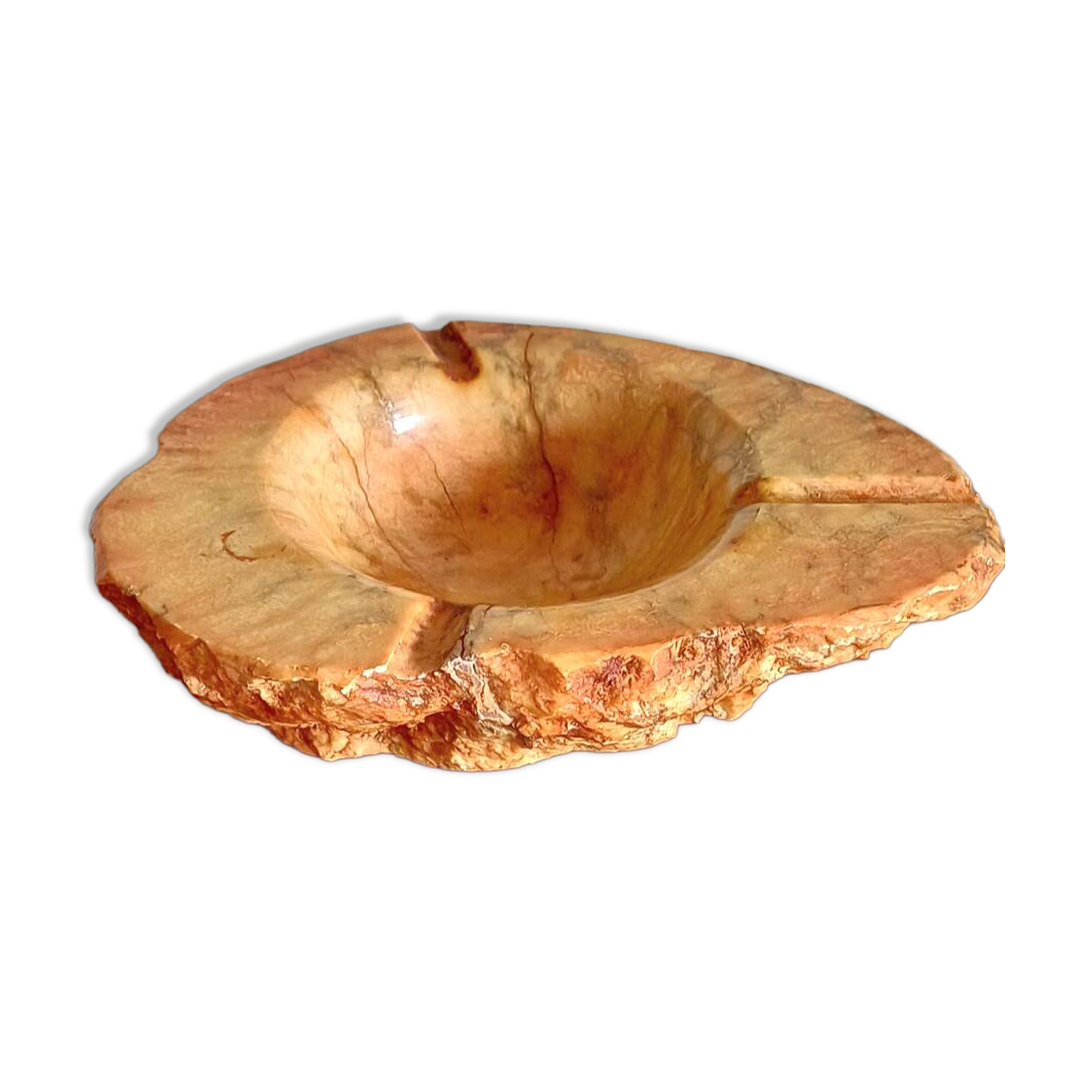 Alabaster ashtray from the 1970s
