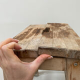 Wooden painter's stepladder