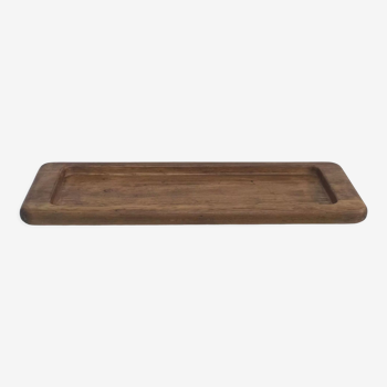 Rectangular Danish teak wood board Nissen Denmark