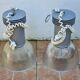 Paire de suspensions vintage de style industriel