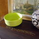 Pot pour composition florale vert anis en terre cuite