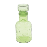 Green glass bottle