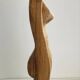 Stylised vintage female sculpture from the 1960s with organic shapes.