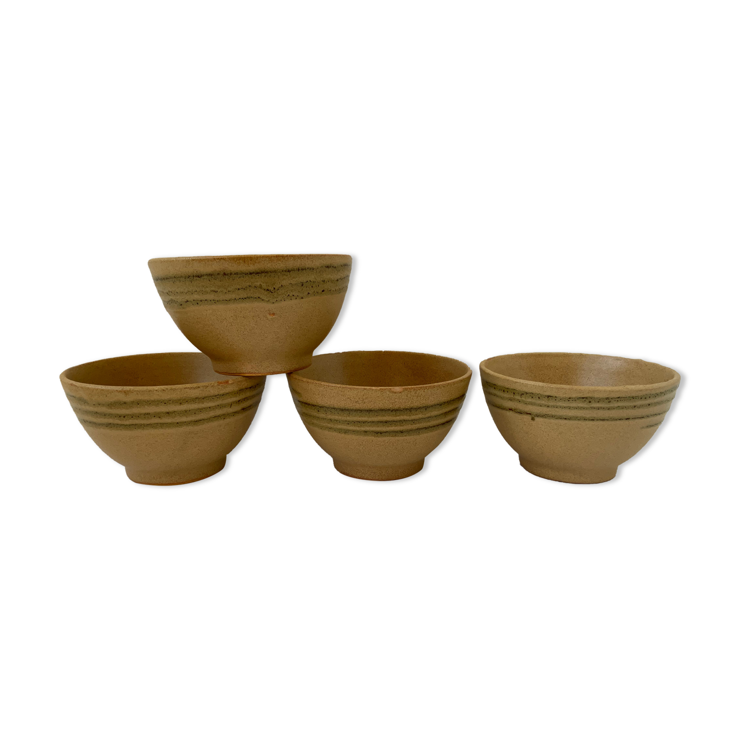 Stoneware bowls Selency x Monoprix Croisé Laroche