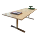 Mid-century style Carrara marble table
