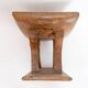 Pair of African Ashanti stools