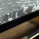 Secretary with a black lacquered drop-leaf and gilded bronzes – Boulle style