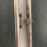 Vintage mirror 1930 triptych barber Le Solide Paris beveled - 25 x 59 cm
