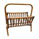 Rattan magazine holder