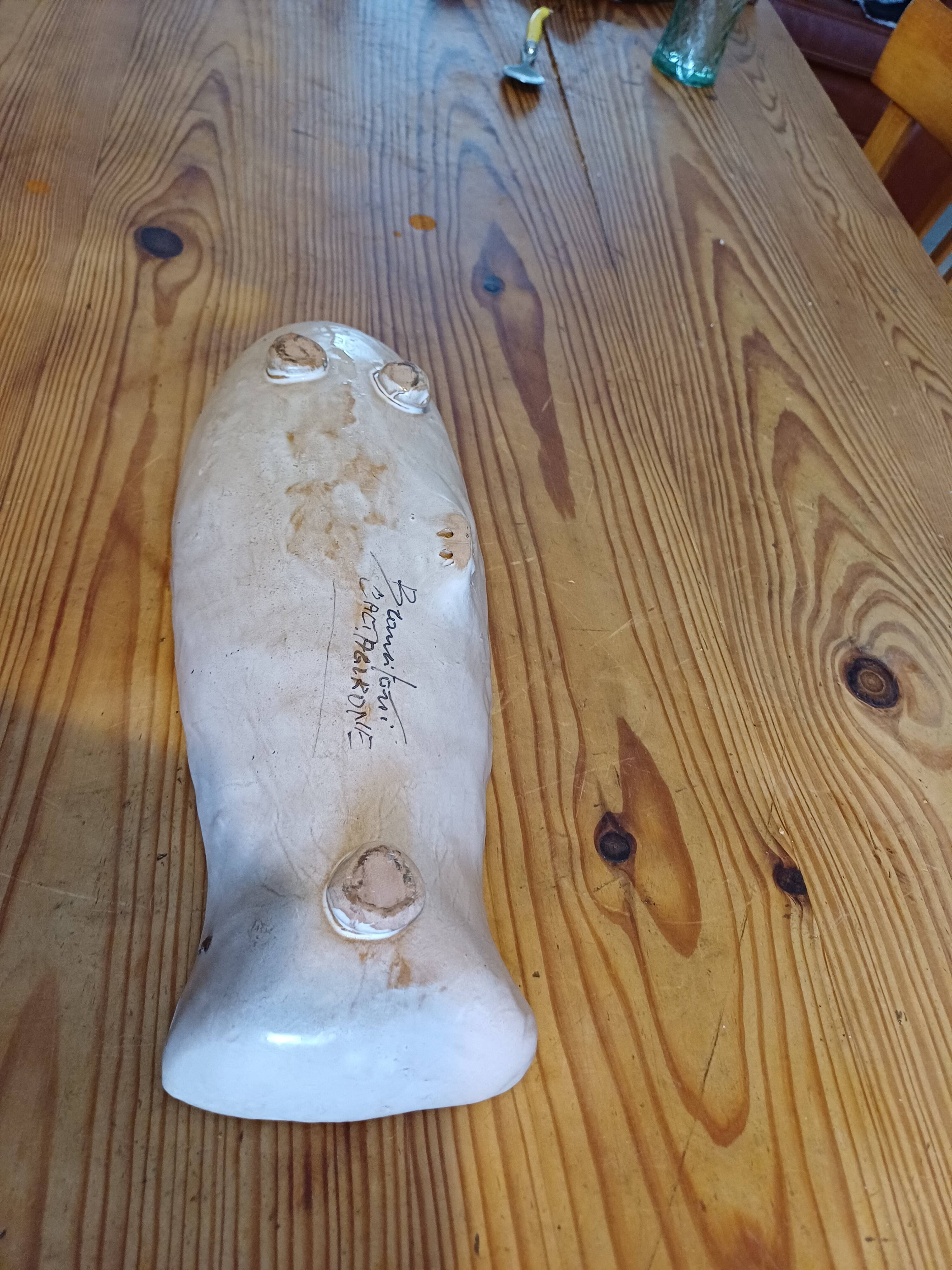 Vintage Pottery Fish from Brancitorri