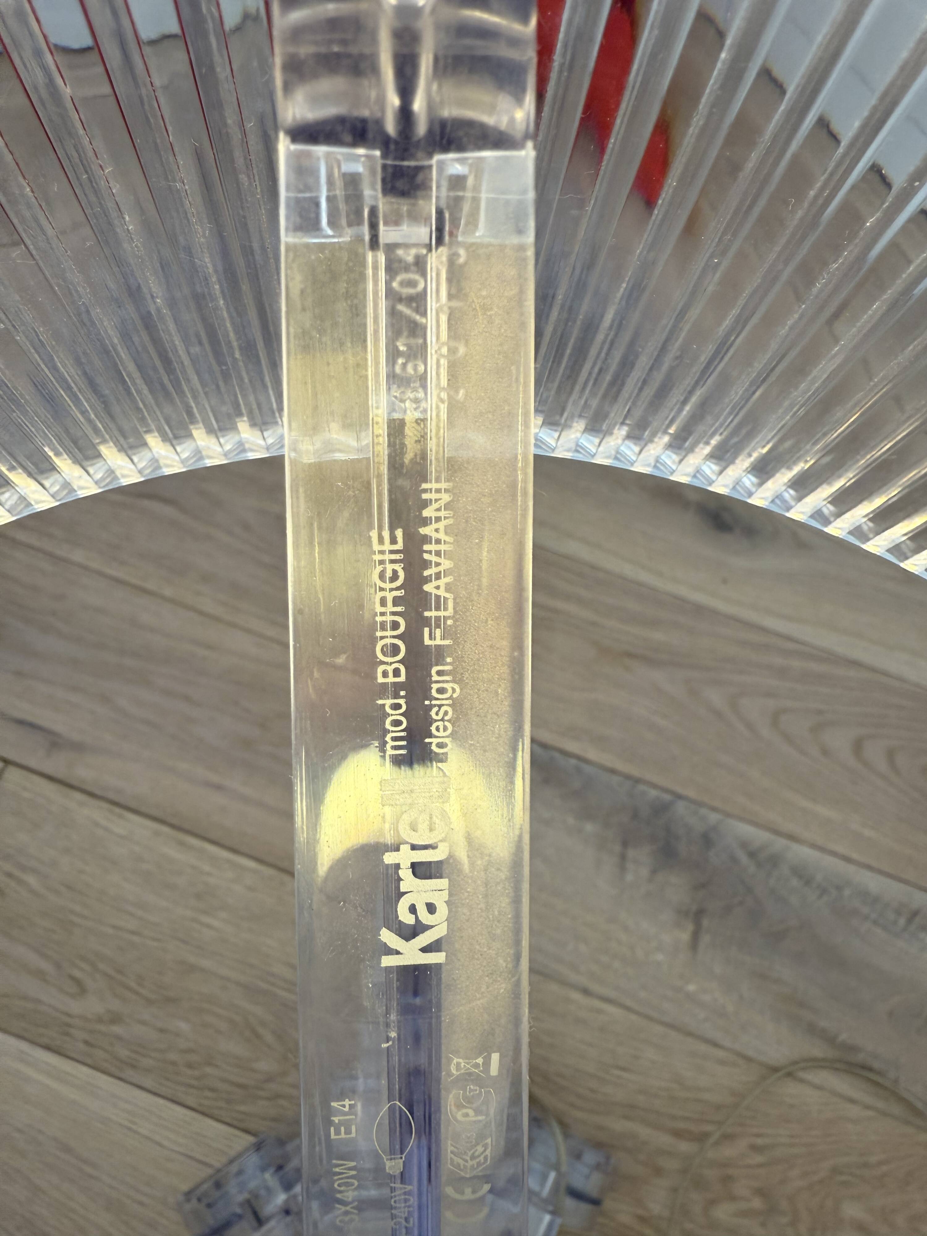 Lampe Bourgie par Ferrucio Laviani pour Kartell